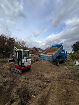 Výkopové, zemné a búracie prace s minibagrom - 5