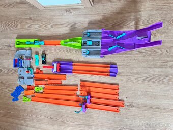 Hot Wheels split speeders dráha + príslušenstvo - 5