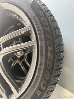 Alu disky DEZENT R18, pneu Zimné Pirelli SOTTOZERO 3 - 5