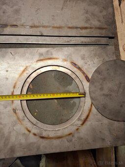 Nerezové platne na pec, krb - 5