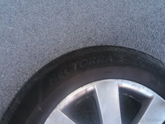 Letné pneumatiky 195/65 R15 T+hliníkové elektróny - 5
