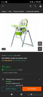 Vložka do stoličky PEG Perego - 5