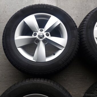 Zimná sada elektrónov originál Škoda Karoq R16 5x112 - 5