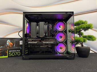 Herný PC R7 7800X3D / RTX 5070 12GB / 32GB DDR5 / 1TB NVMe - 5