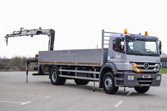 MERCEDES AXOR 1829 VALNÍK + HYDRAULICKÁ RUKA TOP STAV EU5 - 5