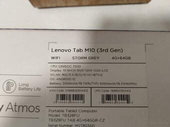 Predám tablet Lenovo M10 3rd Gen - 5