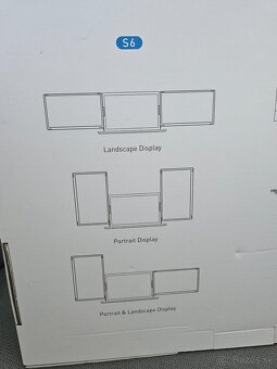 Kwumsy triple screen S6 - rozšíriteľný monior pre notebook - 5