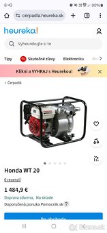 Cerpadlo na vodu honda - 5