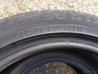 205/50 r17 letné pneumatiky 2ks Pirelli - 5