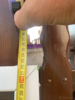 Predám hliníkové sieťkove dvere na balkón - 5