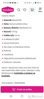 Kovový stojan na kvety LEDER
0000400280 - 5