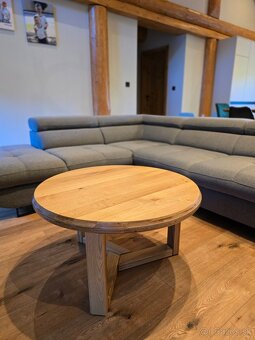 Dubový konferenčný stolík, stôl - 5