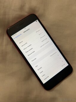 iPhone 8 64GB red - 100% batéria - 5