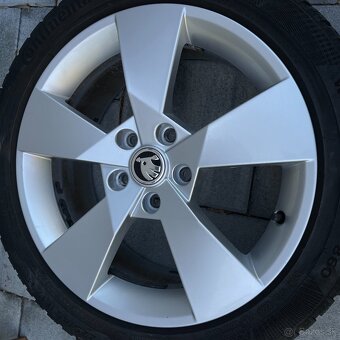 17" Hliníkové disky SKODA OCTAVIA III - 5
