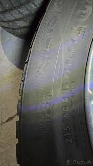 Predam elektrony 5x112 R16 a zimne gumy - 5