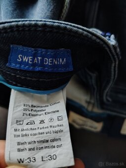 Predám nové pánske džínsy značky Jean Carriere - 5