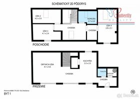 PREDAJ - 4-izbový byt v rodinnom dome v Rači - 5