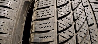 Predám 4ks jazdené celoročné 205/60r16-92H Hankook - 5