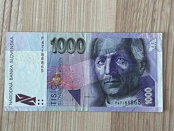 Slovenské bankovky (1993 - 2008 ) - 5