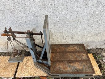 Starožitná váha decimálka - 5