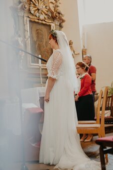 Svadobné šaty na predaj - 5