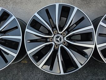 Original disky Mercedes 5x112 r18 CLS Magnezium - 5