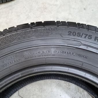 Letné dodávkové pneumatiky 205/75 R16C CONTINENTAL - 5