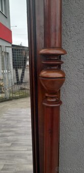 Zrkadlo stojanové vo Wilhelminiánskom štýle. - 5