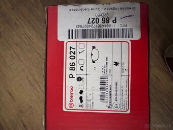 Brembo - predné platničky + kotúče - 5