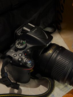 Nikon D5200 DSLR + objektív 18-55mm + príslušenstvo - 5