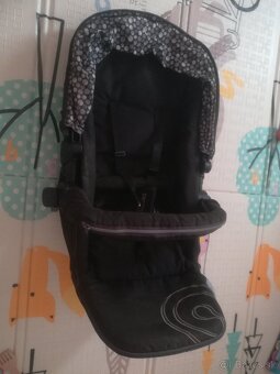 Kočík trojkombinácia, hlboký, športový plus vajicko - 5