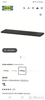 Ikea Besta ramy skriniek a police - 5