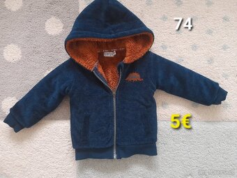 Chlapcenska prechodna bunda a vesta 74 - 5