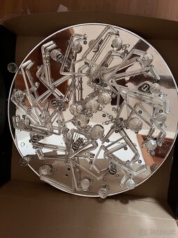 2 kusy sklenená led lampa - 5