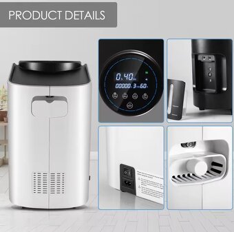 Kyslíkový koncentrátor + OXYMETER ZDARMA - 5