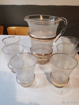 3 staré sady pohárov - 5