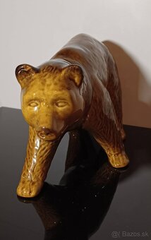 Veľký keramický medveď aź 33 cm - 5