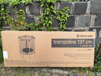 Trampolina priemer 137cm + ochranna siet - 5