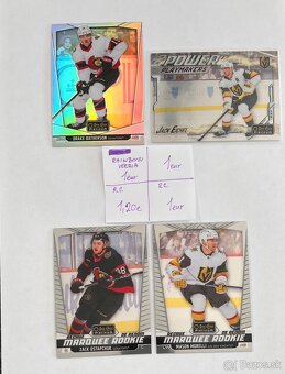 Hokejové kartičky - MIX KARIET NHL na predaj. - 5