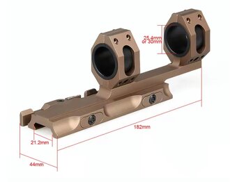 Montáž na puškohľad 25,4 - 30mm rýchloupínacia - 5