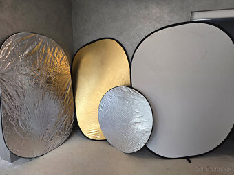 Záblesk,Beauty dish,softbox,refl.doska,stojan,fotostan,fukar - 5
