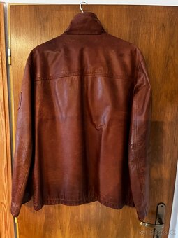 Panska kožena bunda velkost L - 5