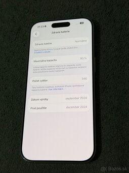 Predám Apple IPhone 16 PRO 256GB White Titanium Stav Nového - 5