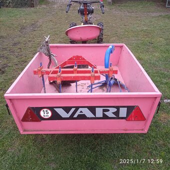 Predám Malotraktor akzat motor Vari 4 takt. - 5