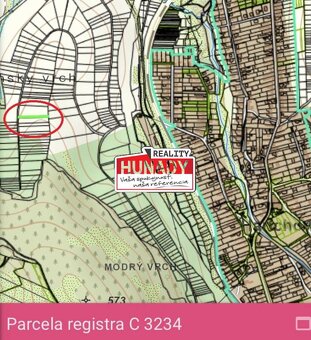 (466 m²) POĽNOHOSPODÁRSKY POZEMOK - 5