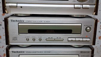 vintage rare mini hi-fi systém Technics SC-HD501 - 5