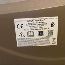Intex PureSpa čerpadlo - 5