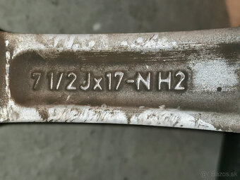 BMW 3 (G20) - originál 17" alu disky s letnými pneu DOT 22 - 5