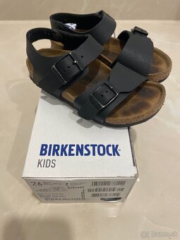 Detské čierne Regular sandále Birkenstock veľ. 26 - 5