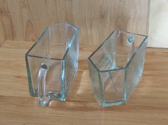 Poháre sklené, Fľaše, Keramika, Porcelán a sklo - 5